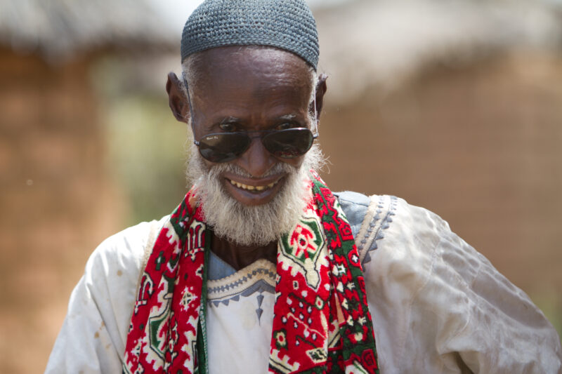 Man in Burkina Faso — Man living in a rural region of Burkina Faso, Africa — Africa, West Africa, Burkina Faso, poor, poverty