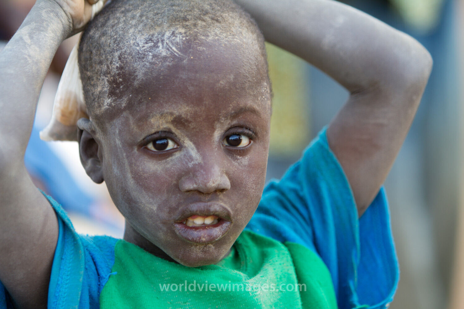 Boy in Burkina Faso