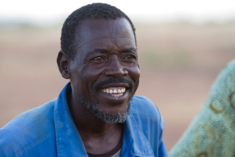 Man in Burkina Faso — Man living in a rural region of Burkina Faso, Africa — Africa, West Africa, Burkina Faso, poor, poverty
