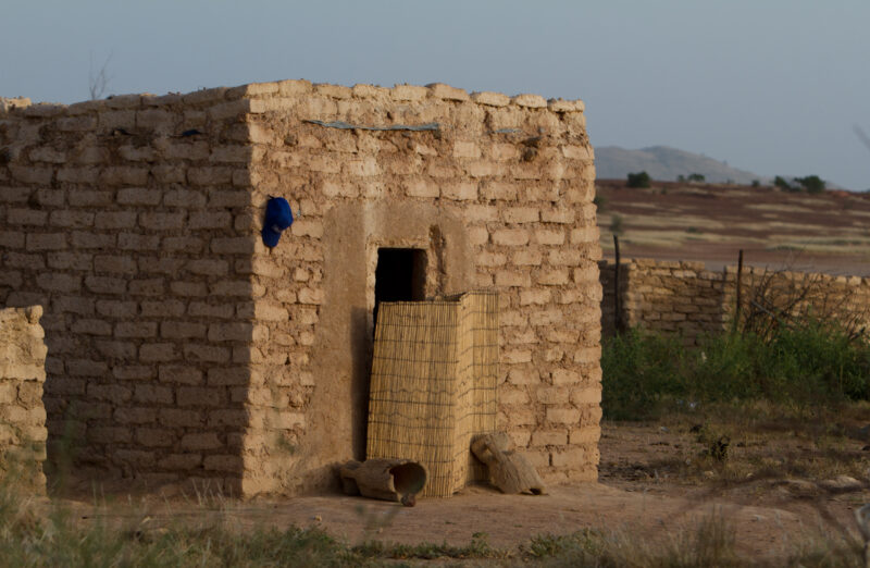 Rural Village Housing — Houses in a rural village in Burkina Faso, Africa — Africa, West Africa, Burkina Faso, poor, poverty