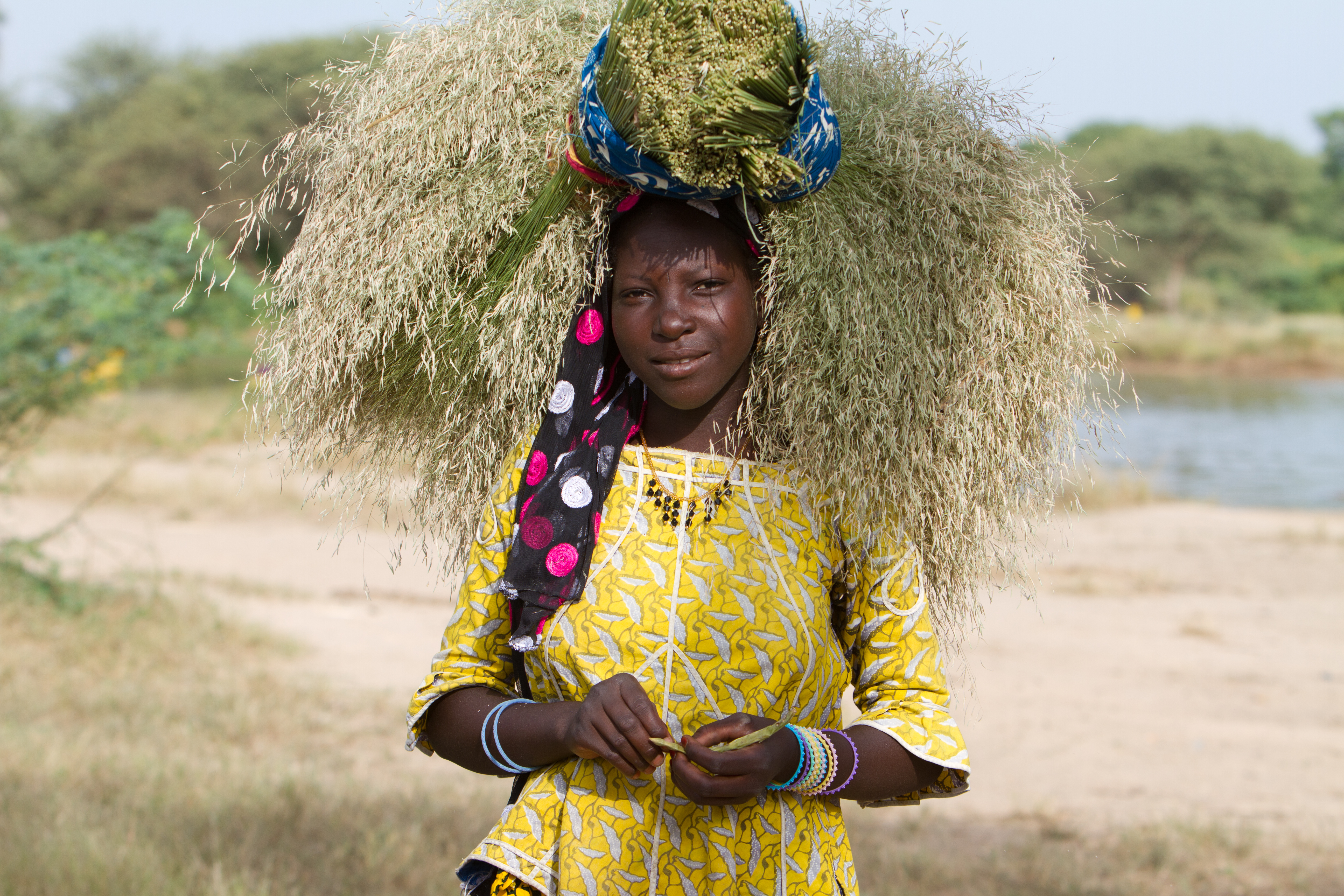 Girl in Burkina Faso