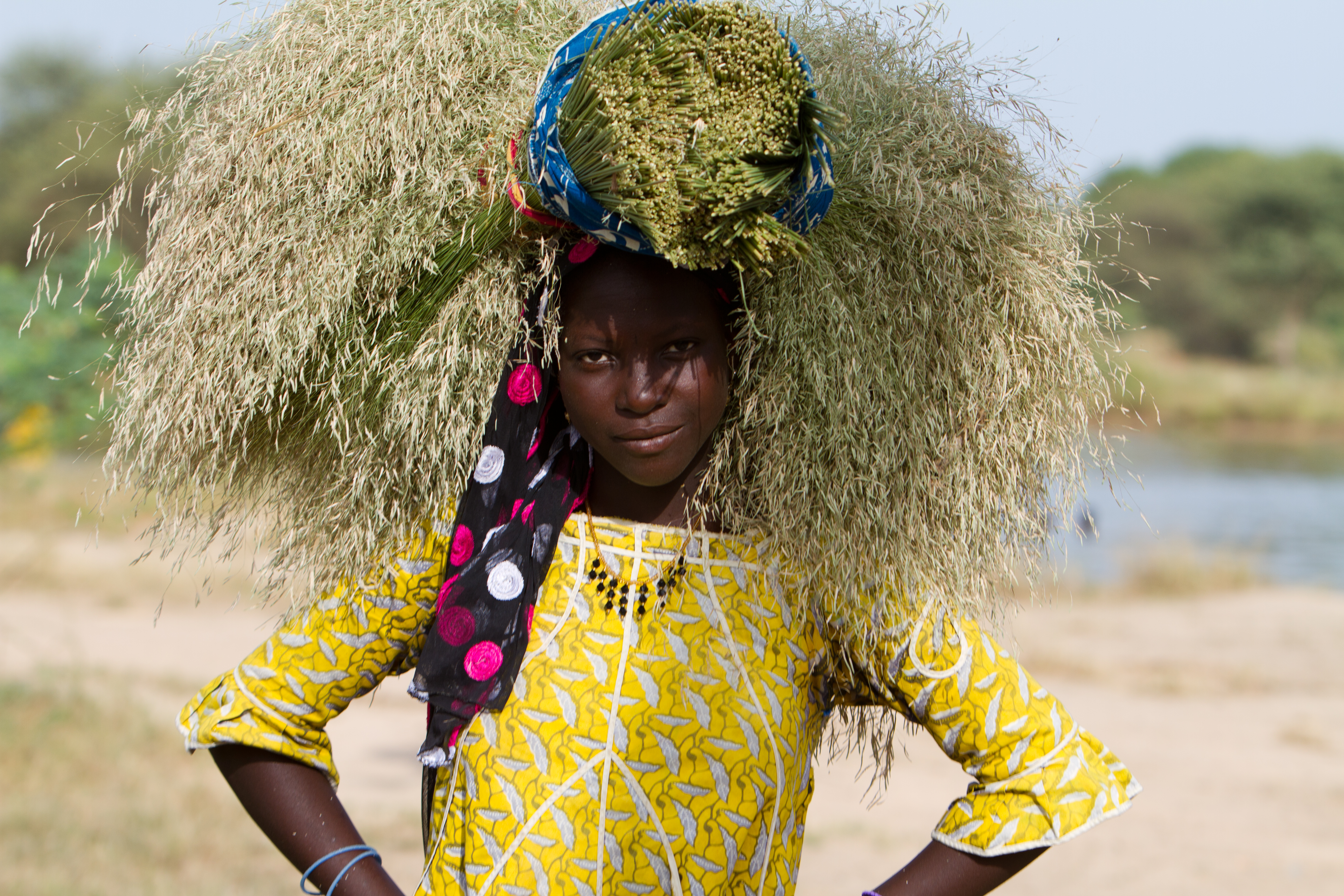 Girl in Burkina Faso