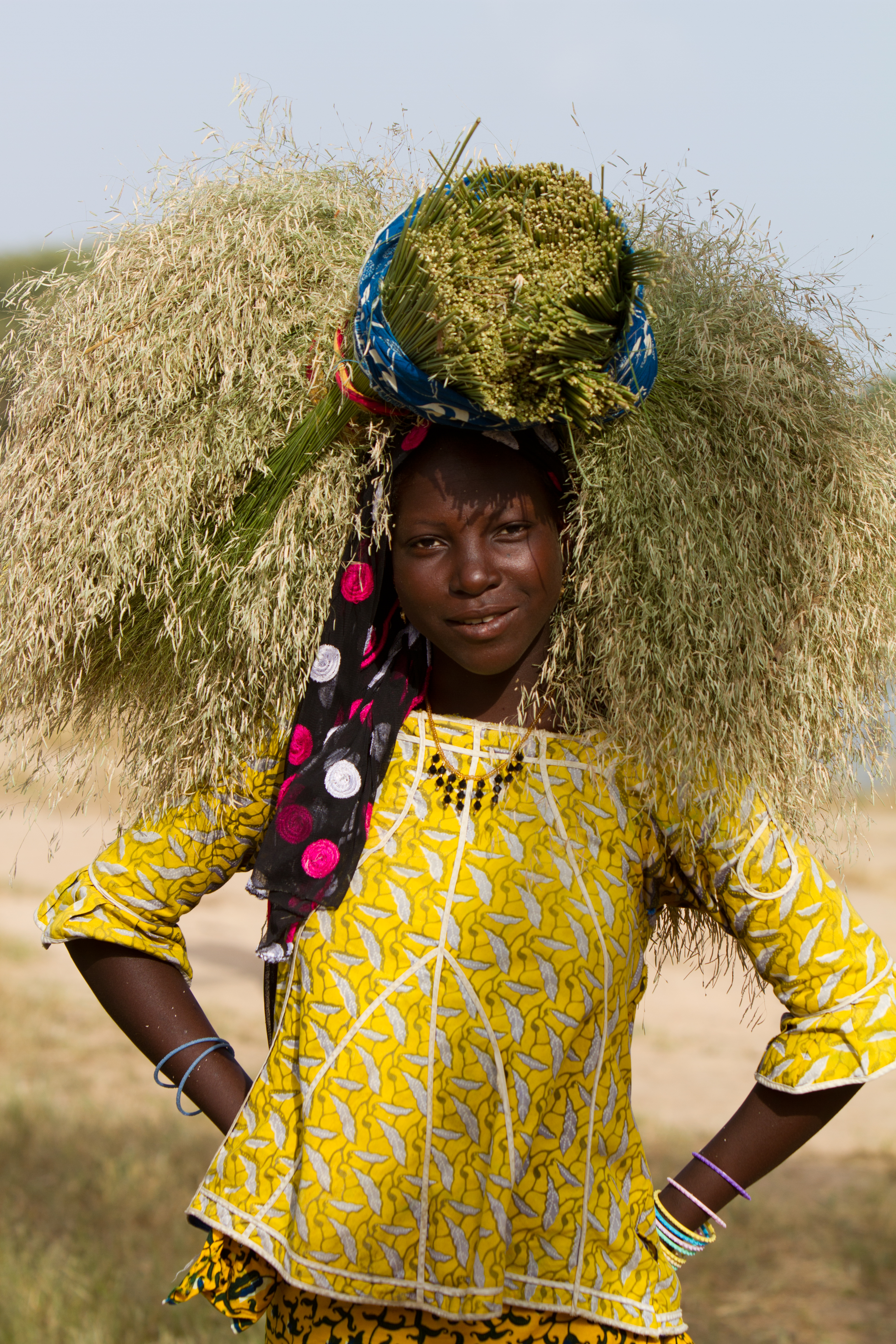 Girl in Burkina Faso