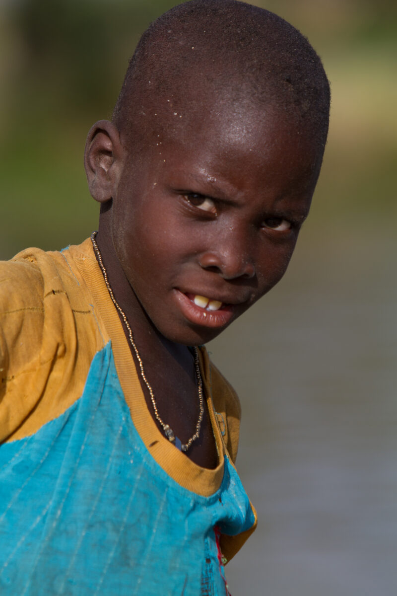 Girl in Burkina Faso — Girl living in poverty in Burkina Faso, Africa — Africa, West Africa, Burkina Faso, ADRA, poor
