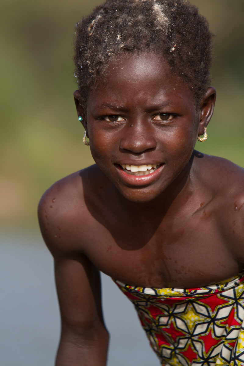 Girl in Burkina Faso — Girl living in rural Burkina Faso — Africa, West Africa, Burkina Faso, poor, poverty