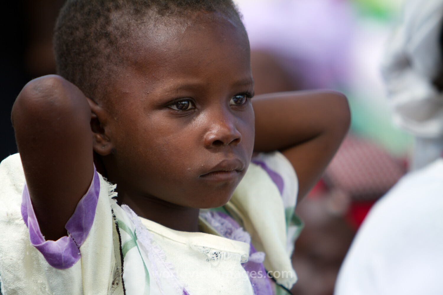 Baby in Burkina Faso