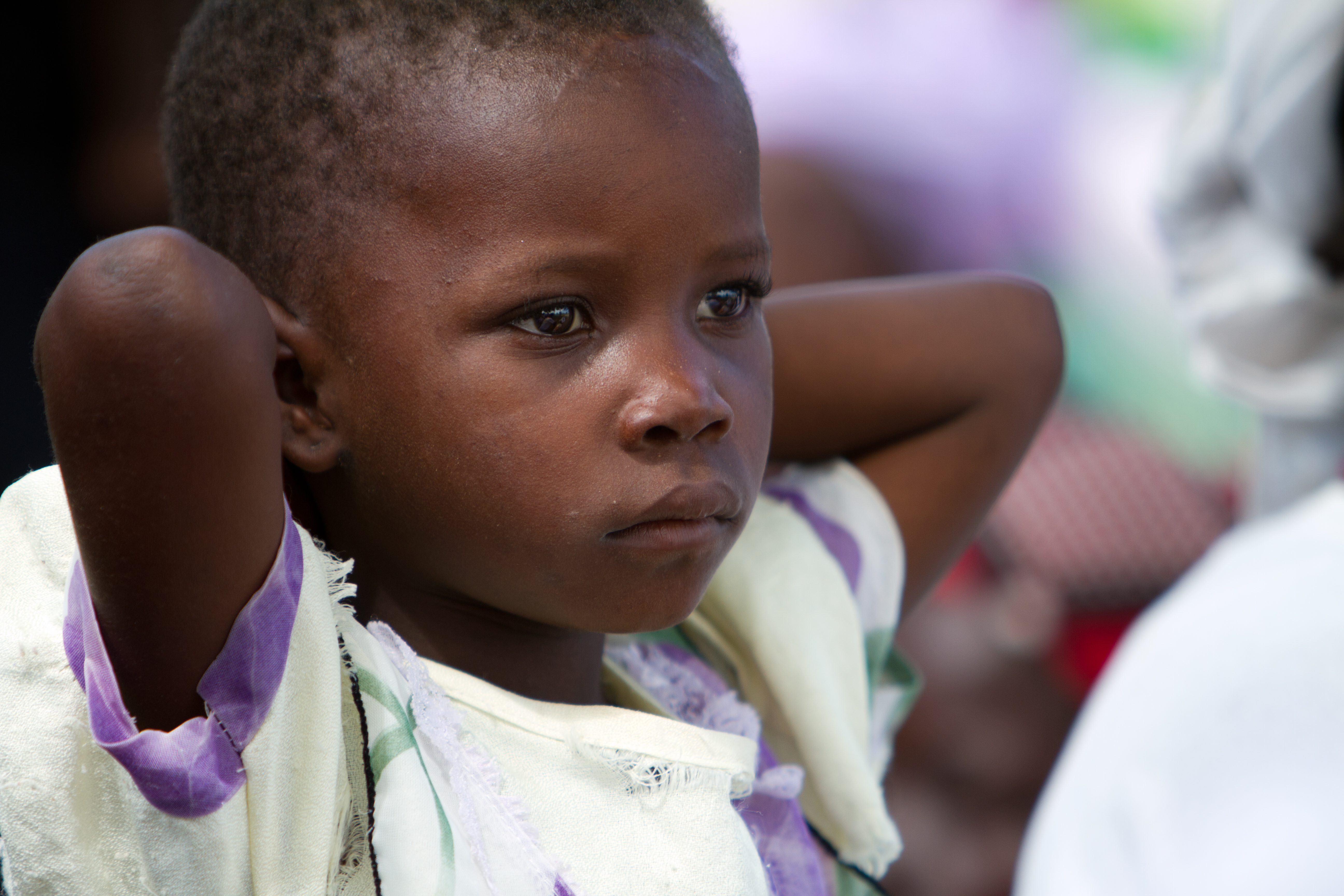Baby in Burkina Faso