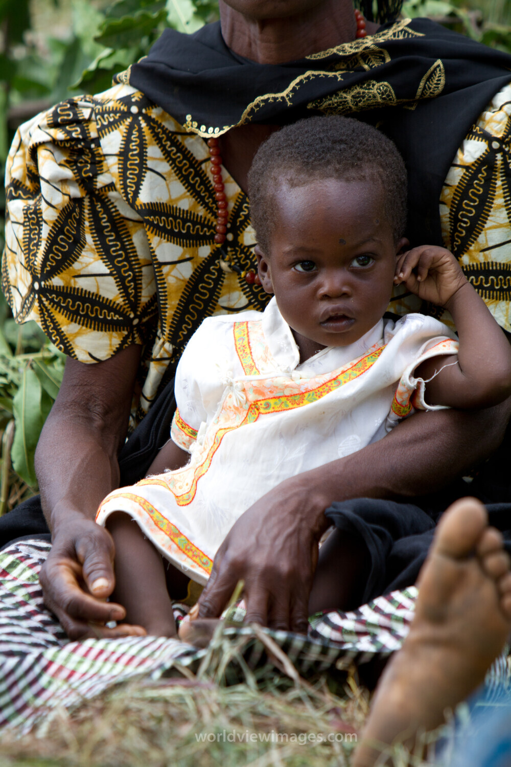 Baby in Burkina Faso