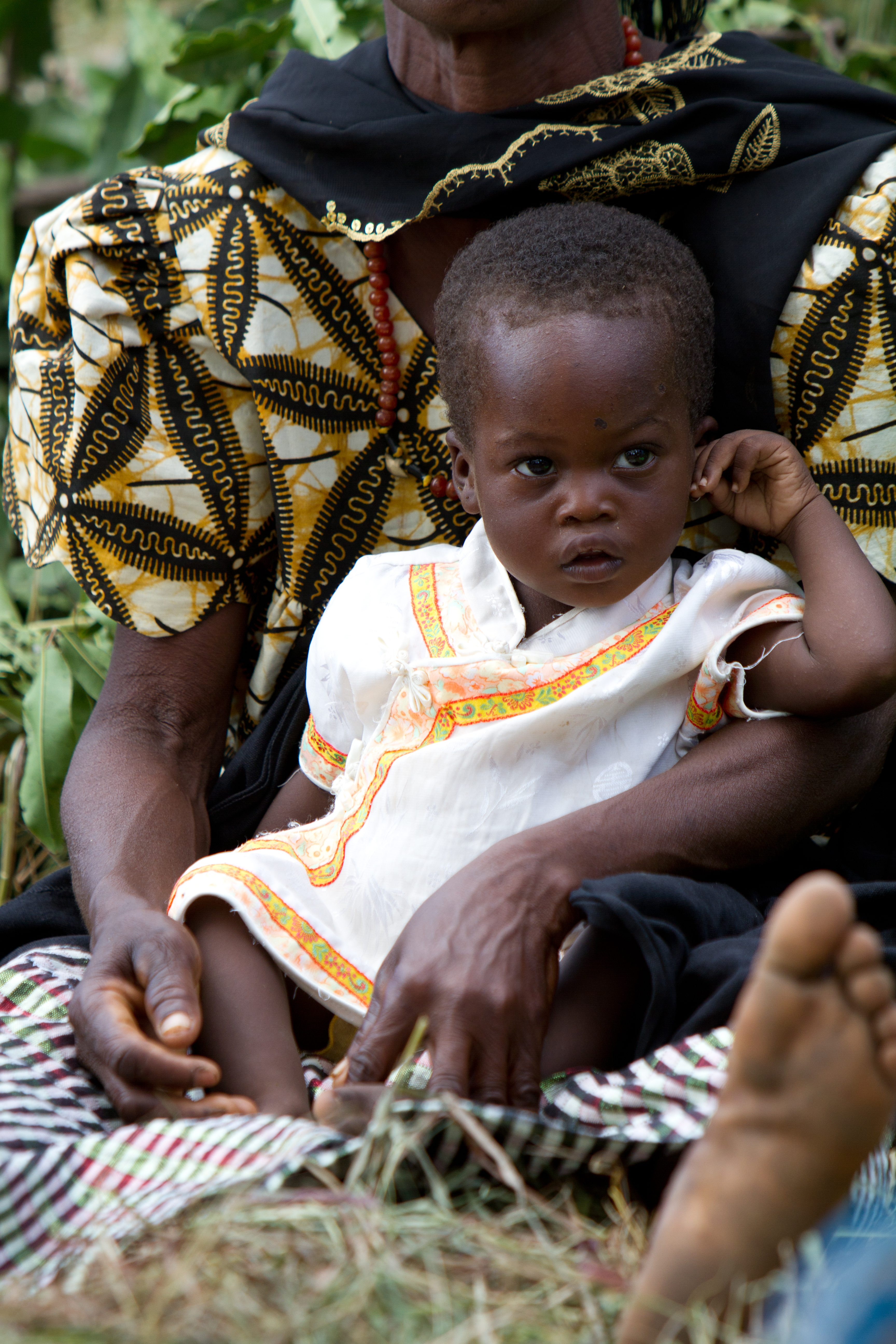 Baby in Burkina Faso