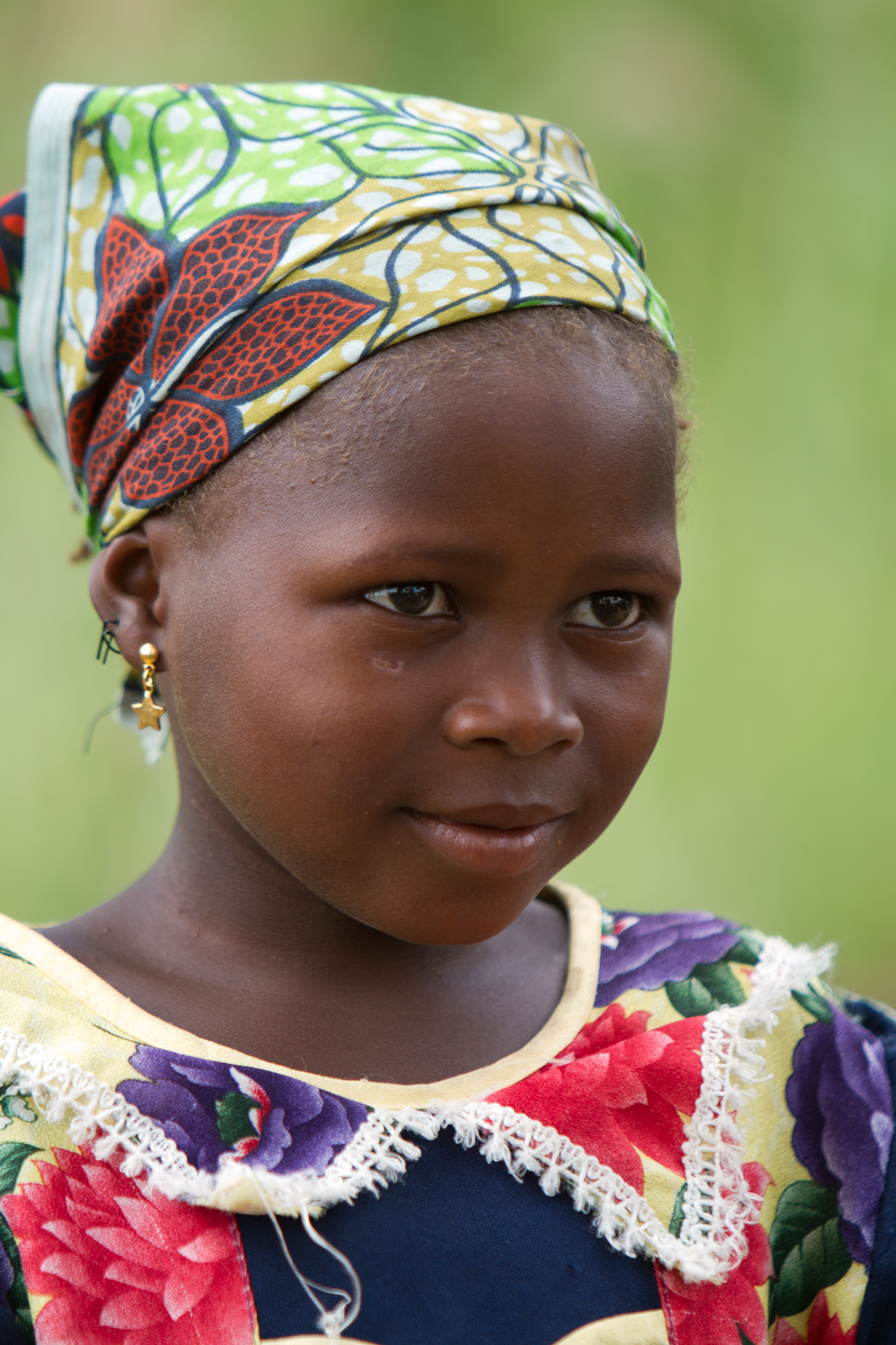 Girl in Burkina Faso