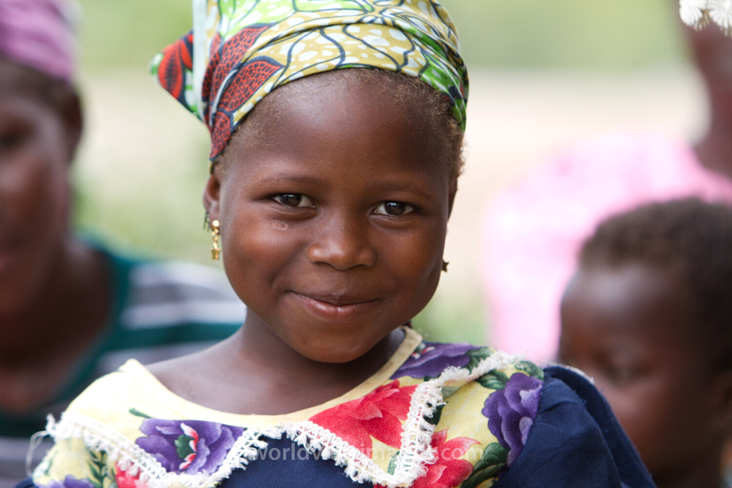 Girl in Burkina Faso