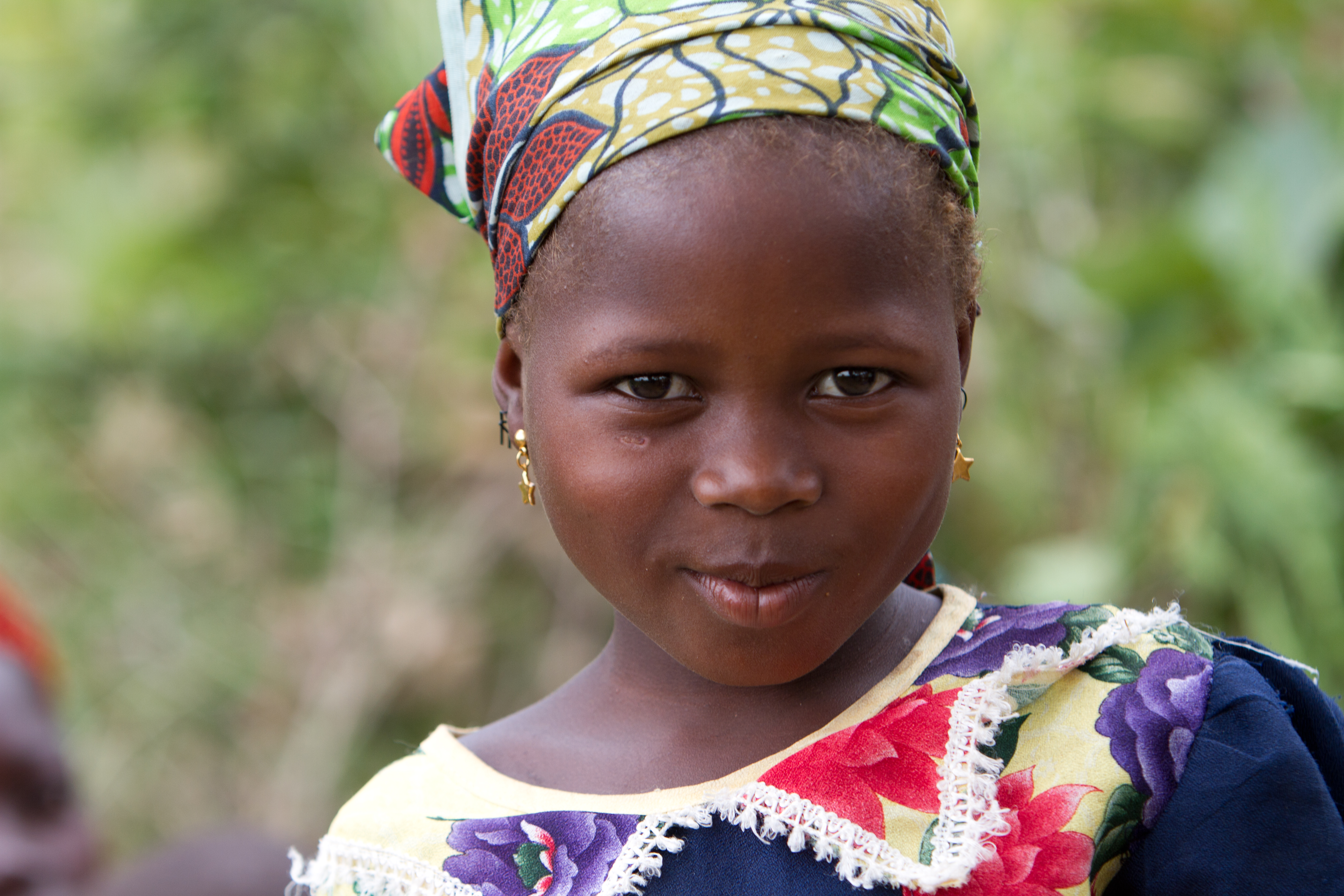 Girl in Burkina Faso