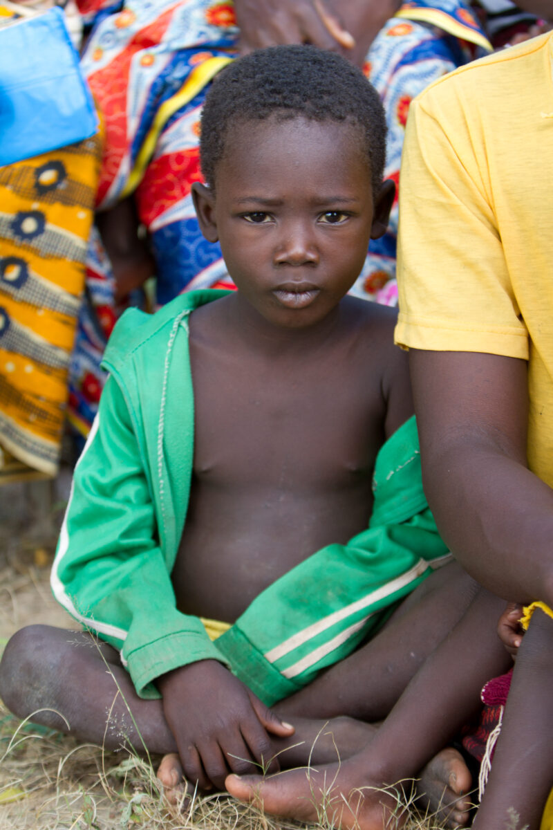 Boy in Burkina Faso — Boy waits to see the doctor in Burkina Faso — Africa, West Africa, Burkina Faso, poor, poverty
