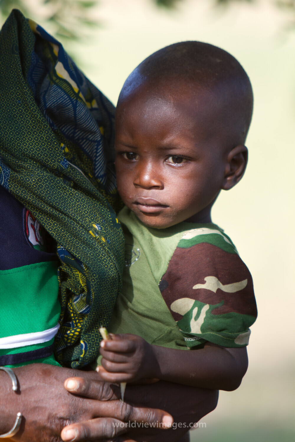 Baby in Burkina Faso