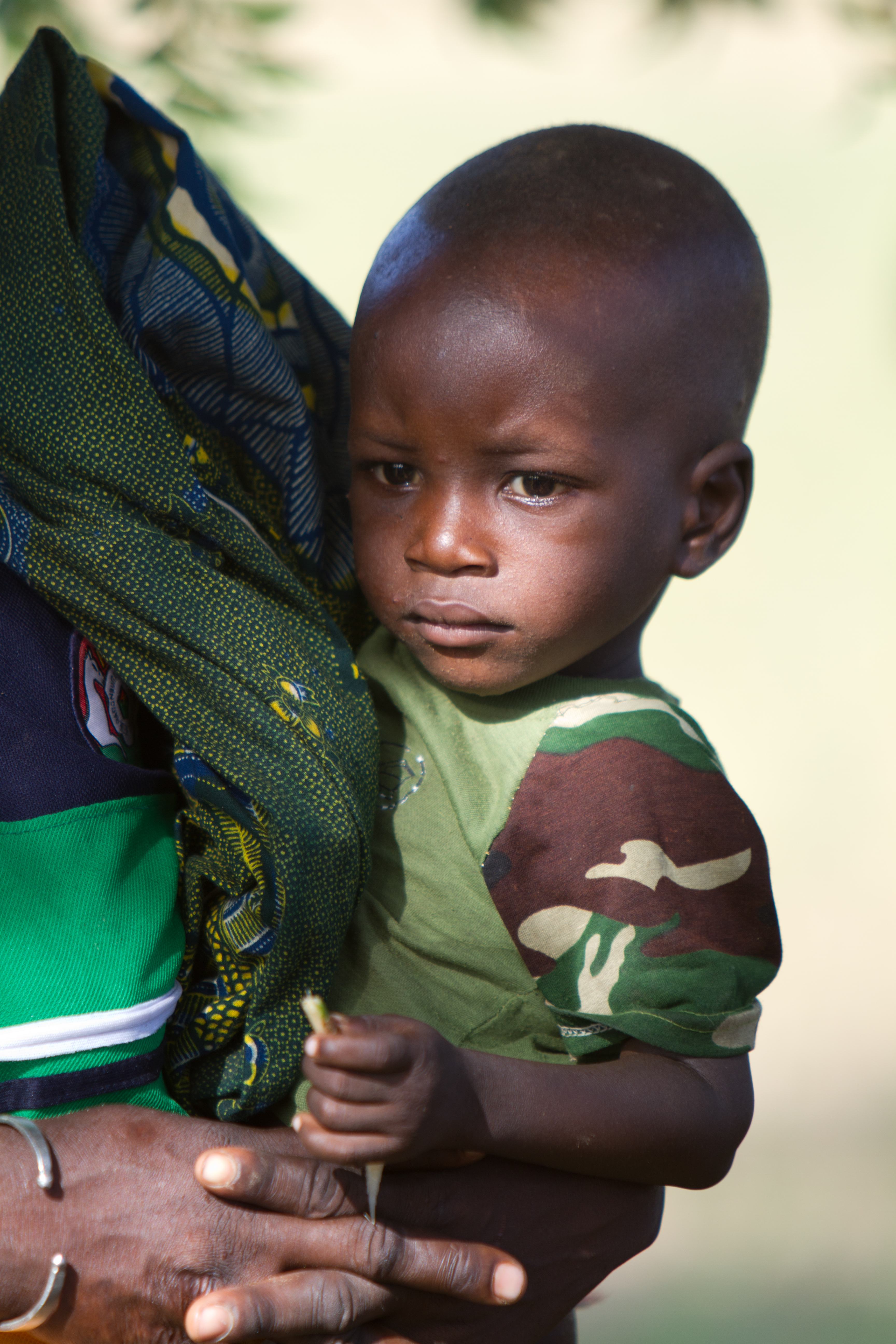 Baby in Burkina Faso