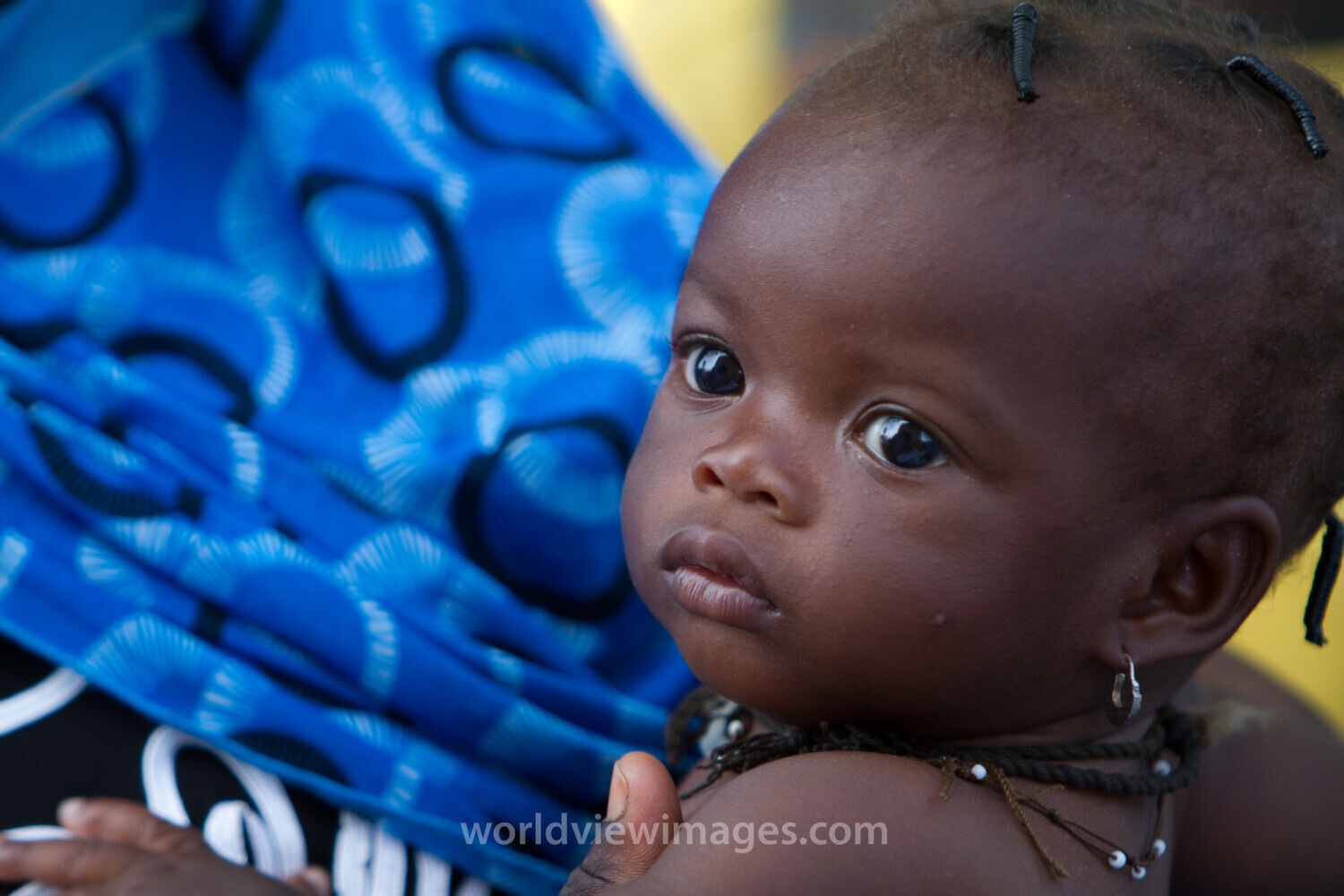 Baby in Burkina Faso