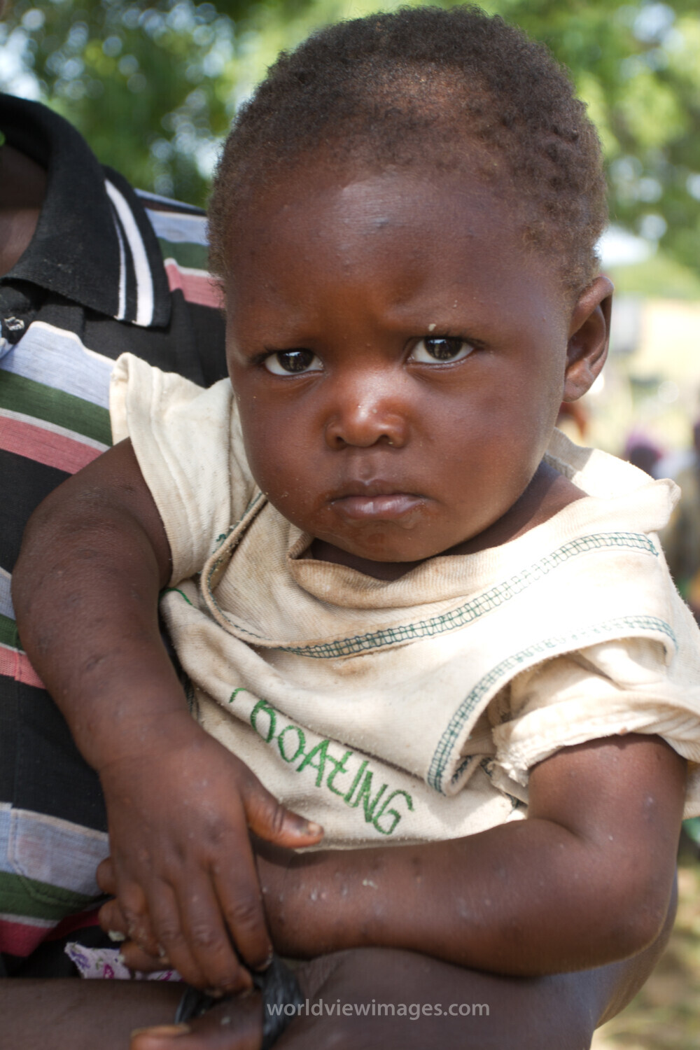 Baby in Burkina Faso