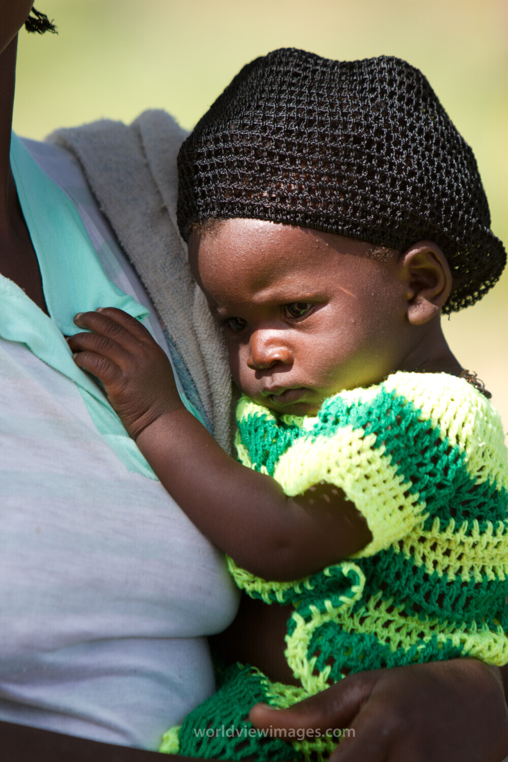 Baby in Burkina Faso