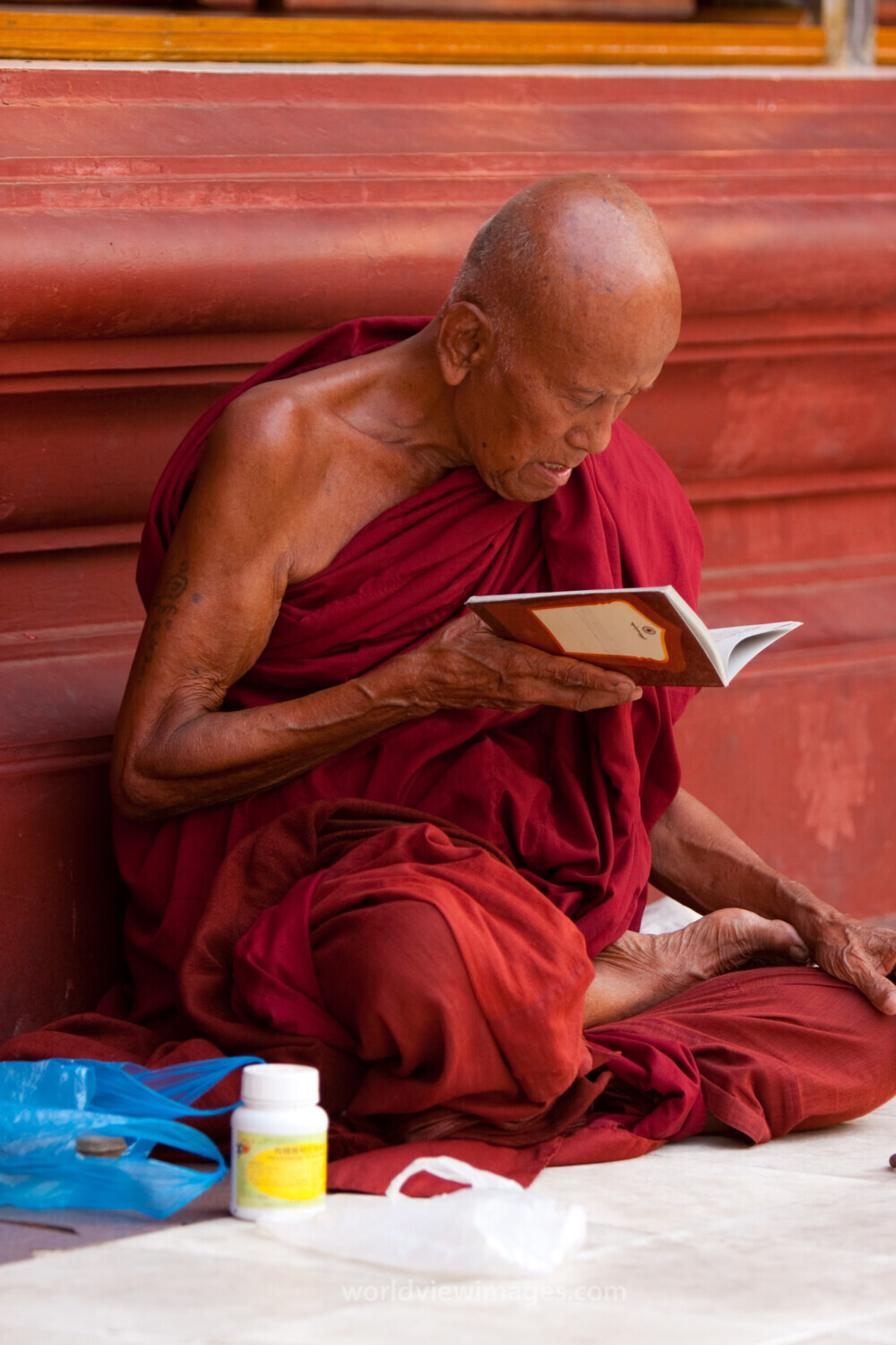 Buddhist Monk in Myanmar