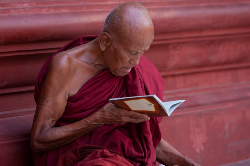 Buddhist Monk in Myanmar — Image from the Buddhist religion in Myanmar — ADRA, Burma, Myanmar