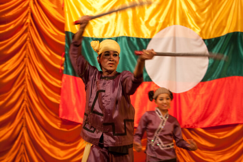Myanmar — Burma, Myanmar, dance, dancers, women
