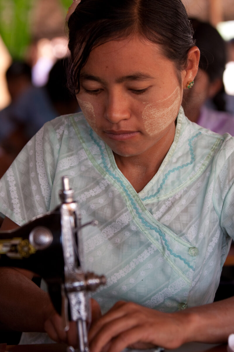 Myanmar — Burmese people learn new skills from ADRA training programs, to gain new income for their family. — ADRA, Burma, Myanmar, Skills training, Adult Ed...