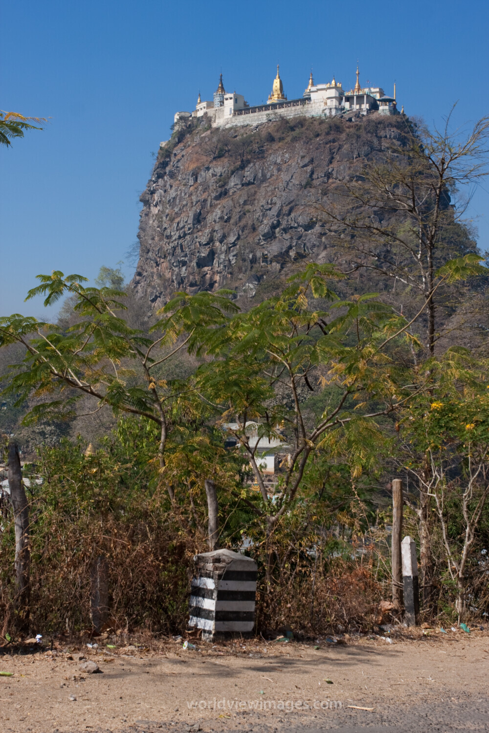 Temple on Mountain