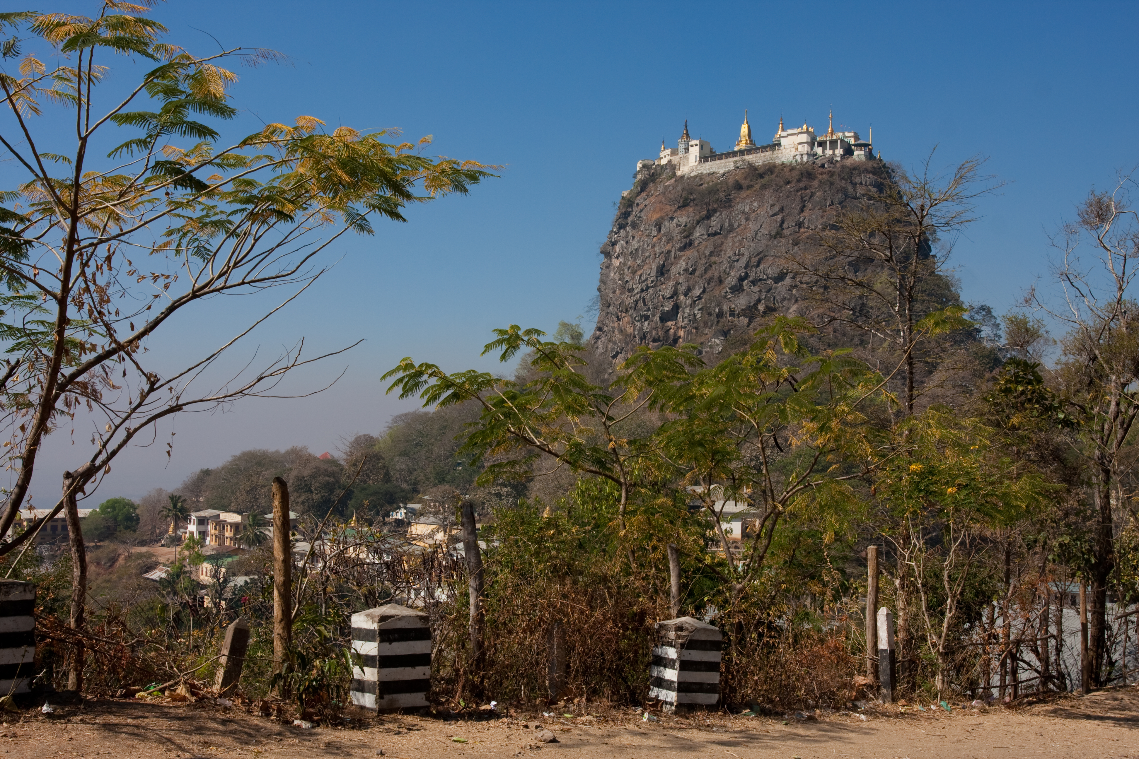 Temple on Mountain