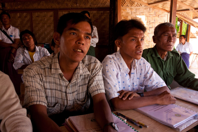 Myanmar — Burmese people learn new skills from ADRA training programs, to gain new income for their family. — ADRA, Burma, Myanmar, Skills training, Adult Ed...
