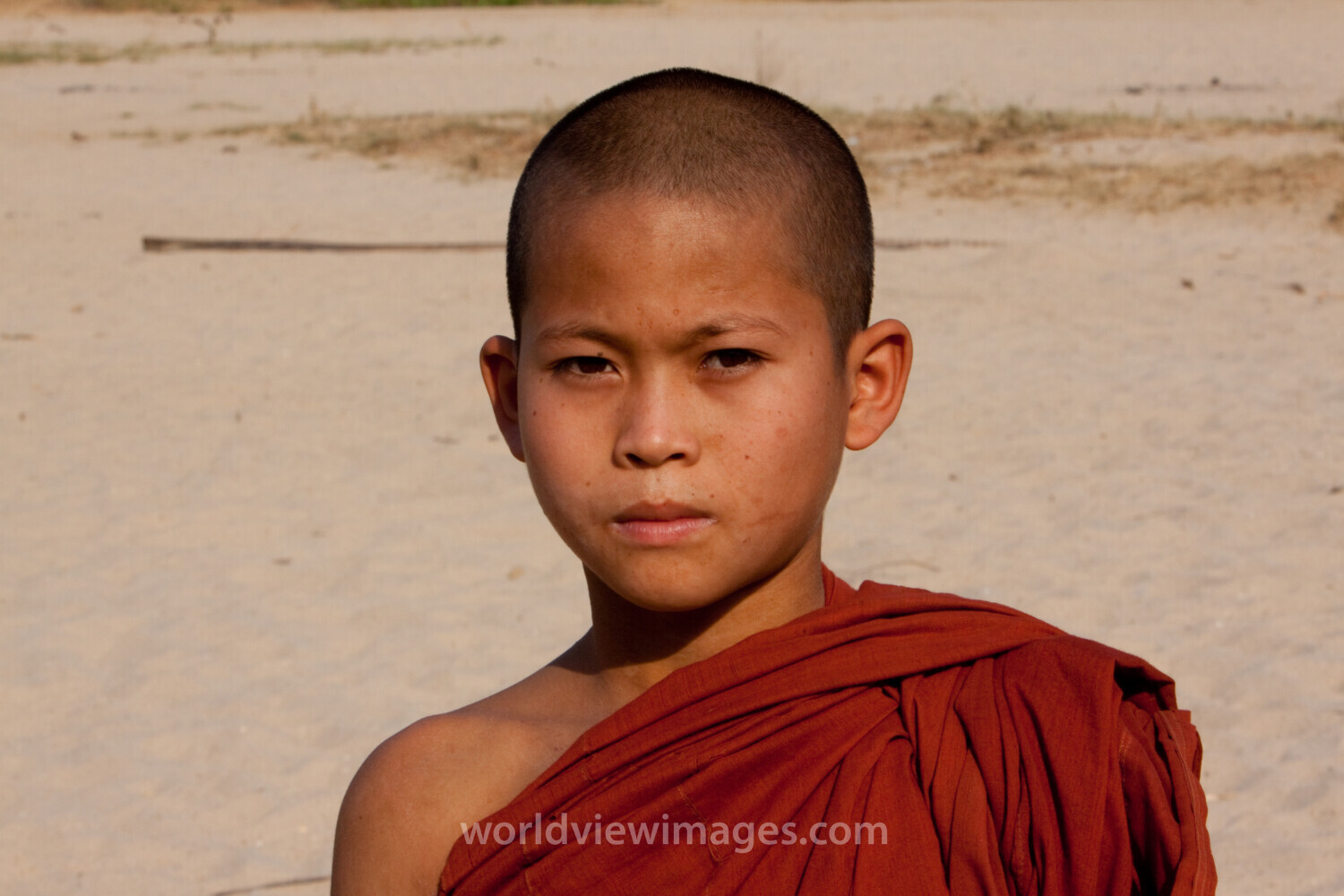 Boy Monk in Myanmar