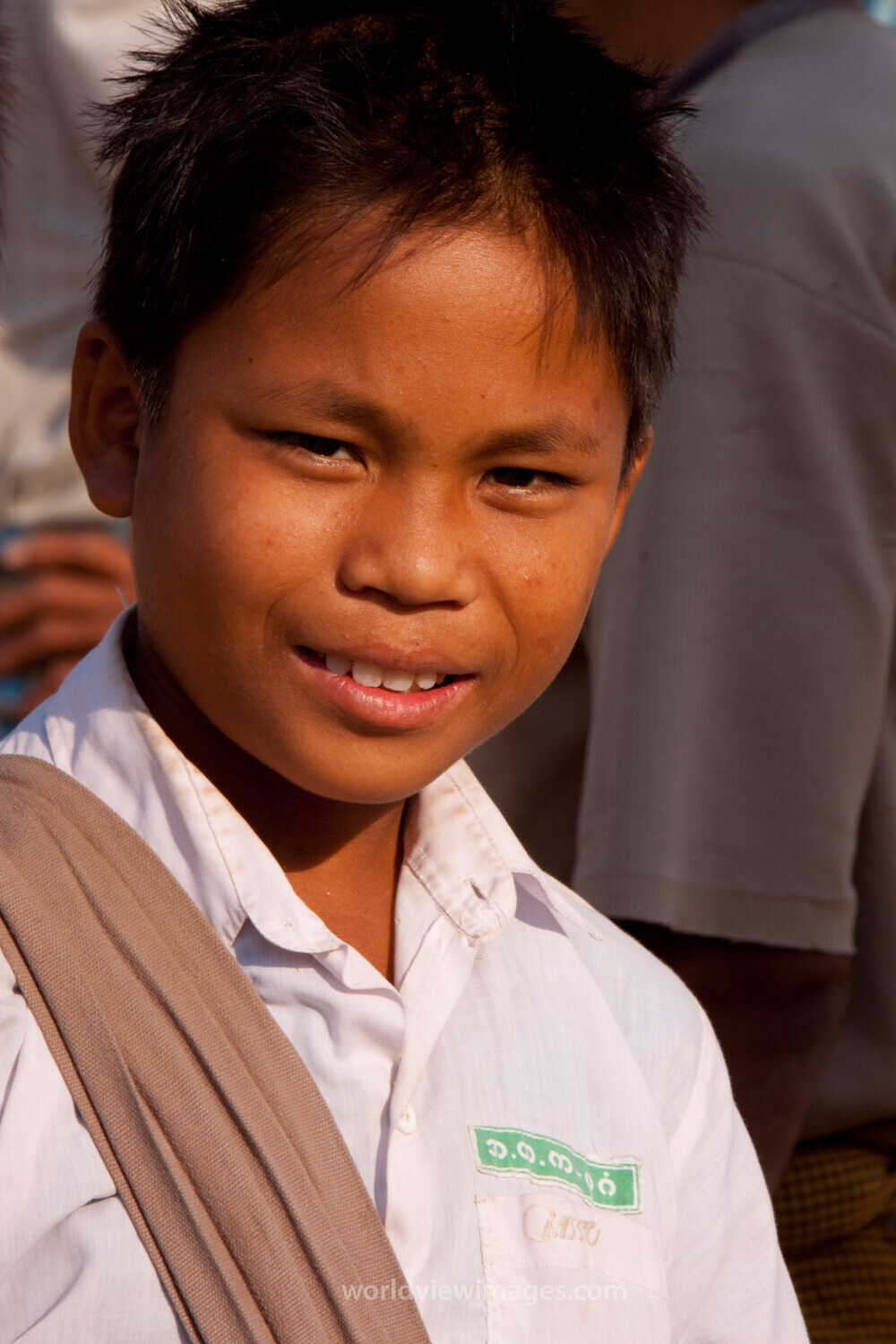 Boy in Myanmar