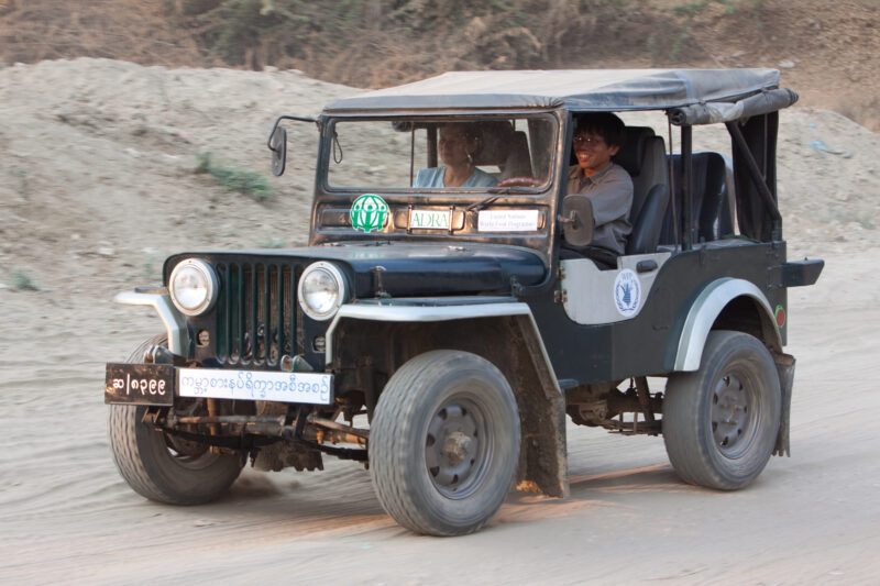 Myanmar Transport — ADRA Jeep in Myanmar — ADRA, Burma, Myanmar, Jeep