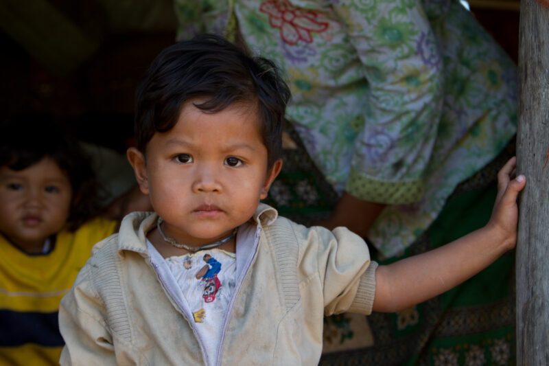 Boy in Cambodia — Cute boy living in poverty in rural Cambodia — Cambodia, ADRA, children, faces, boys