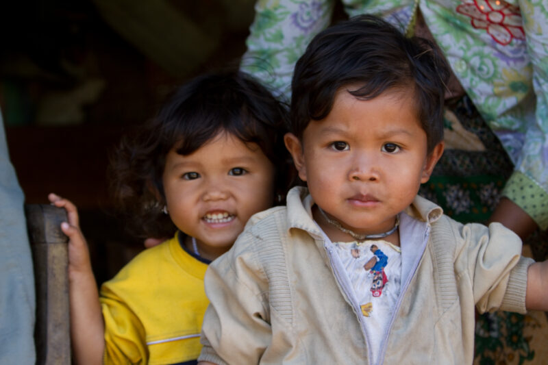 Children of Cambodia — Cute Kids in Rural Cambodia — Cambodia, faces, children, kids, poor