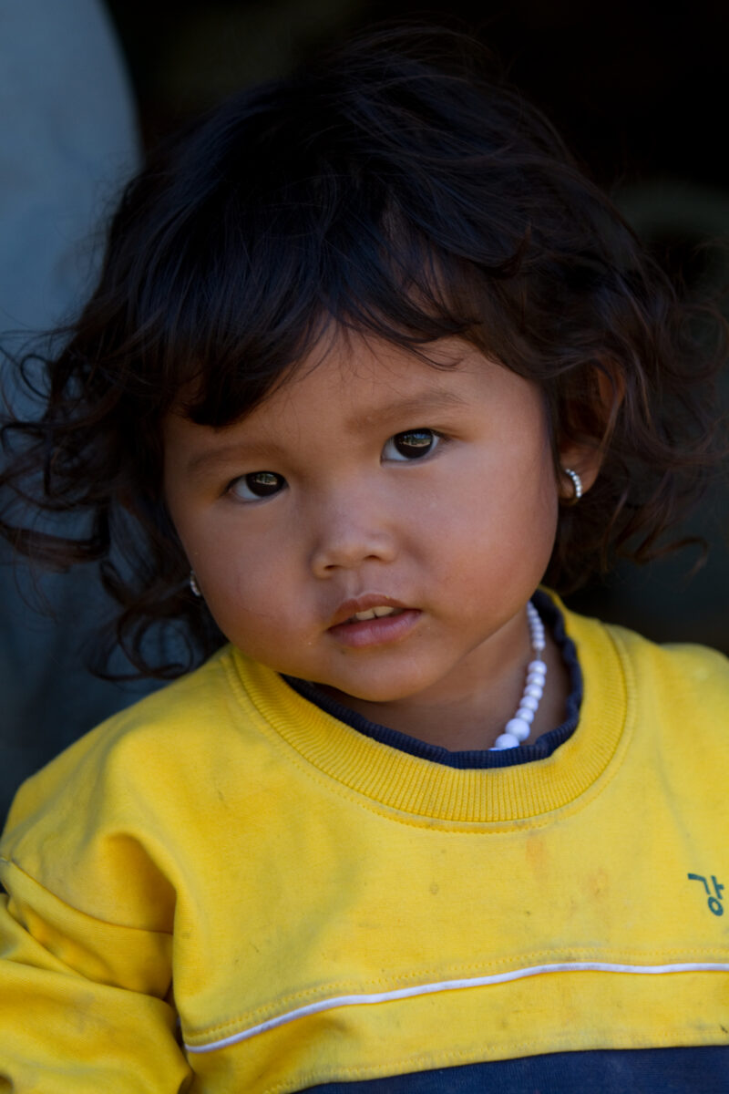 Children of Cambodia — Stock image of cute young girl in Cambodia — Cambodia, ADRA, faces, children, girls