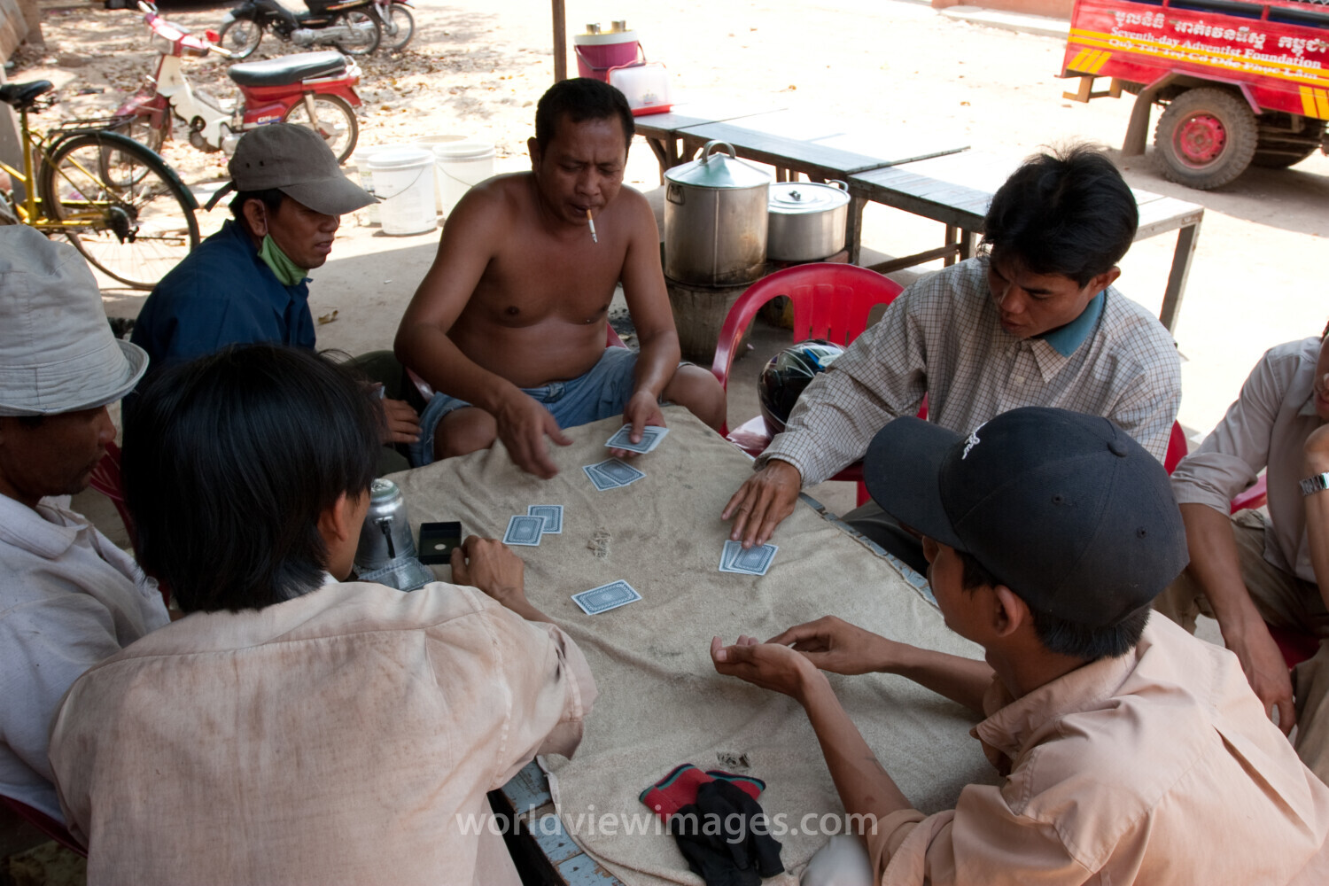 Street Games in Cambodia