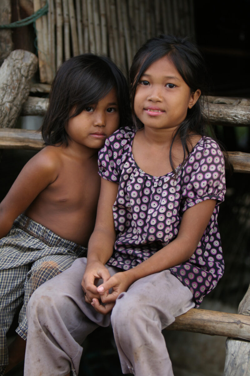 Children of Cambodia — Stock image of young girl in Cambodia — Cambodia, ADRA, faces, children, girls