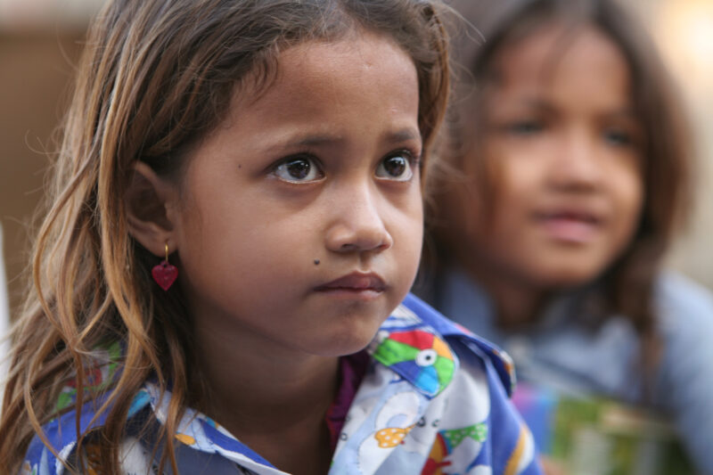 Children of Cambodia — Stock image of young girl in Cambodia — Cambodia, ADRA, faces, children, girls