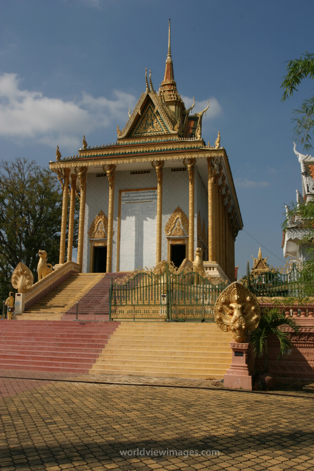 Buddhist Pagoda in Cambodia