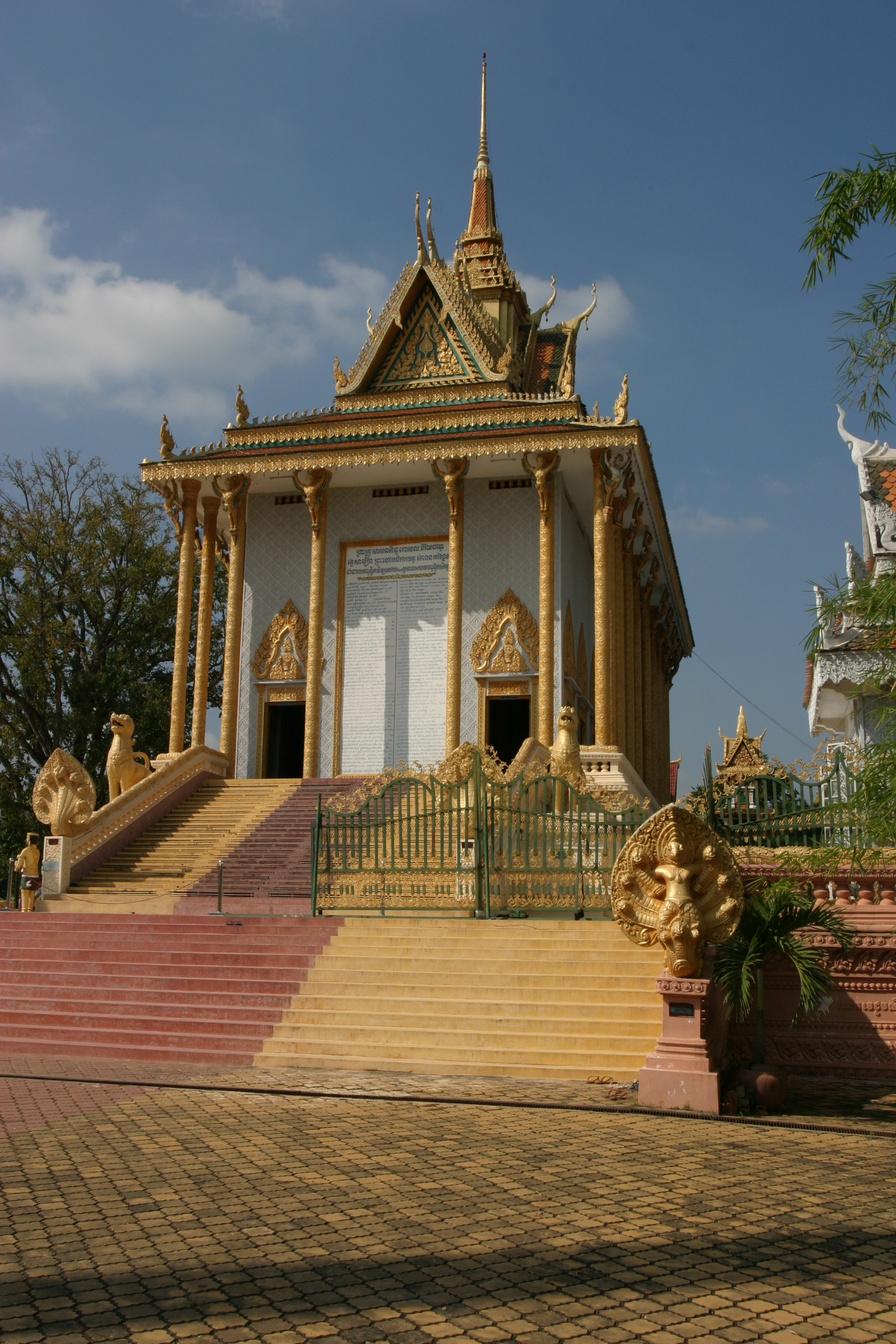 Buddhist Pagoda in Cambodia