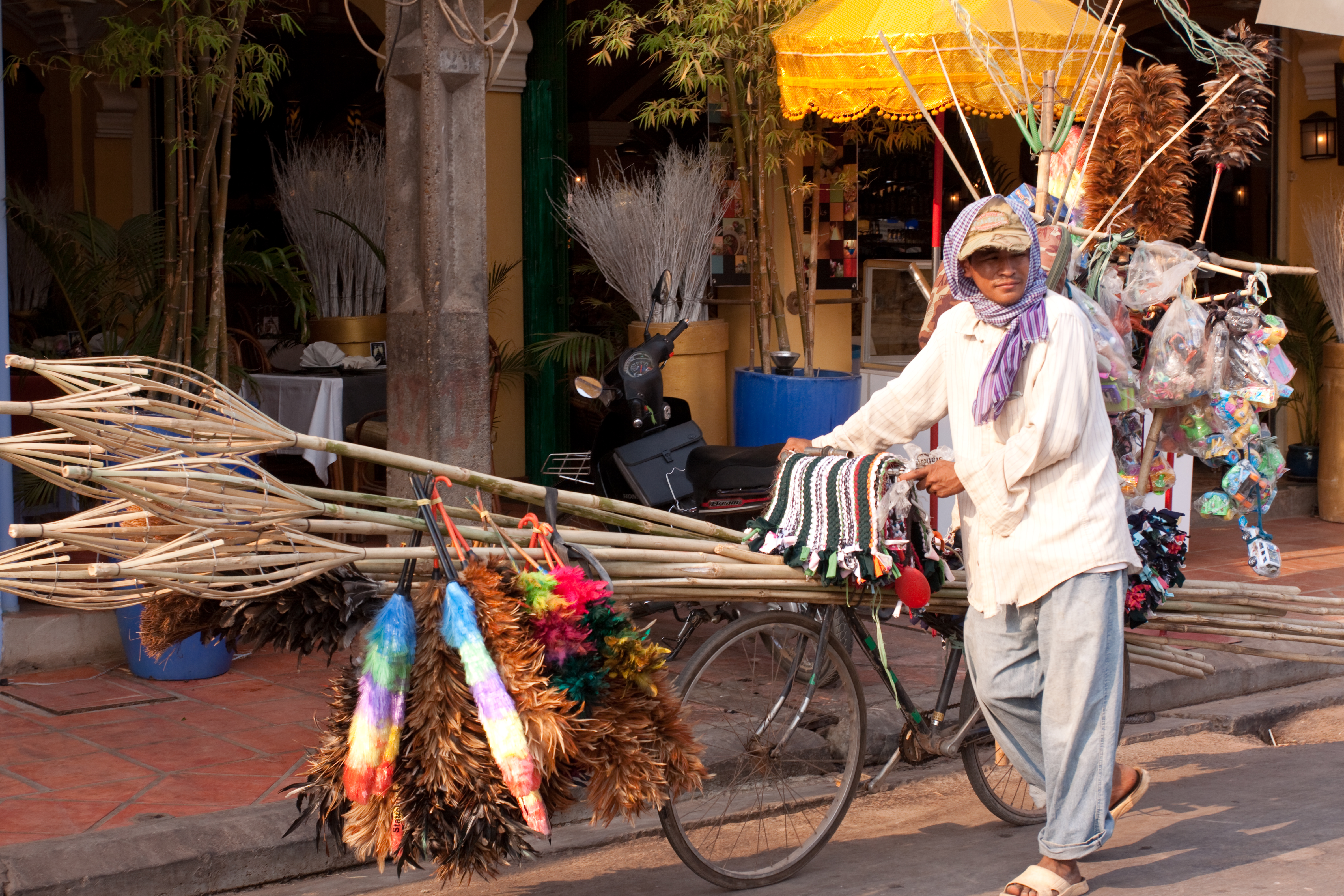 Street Vender in Siem Reap