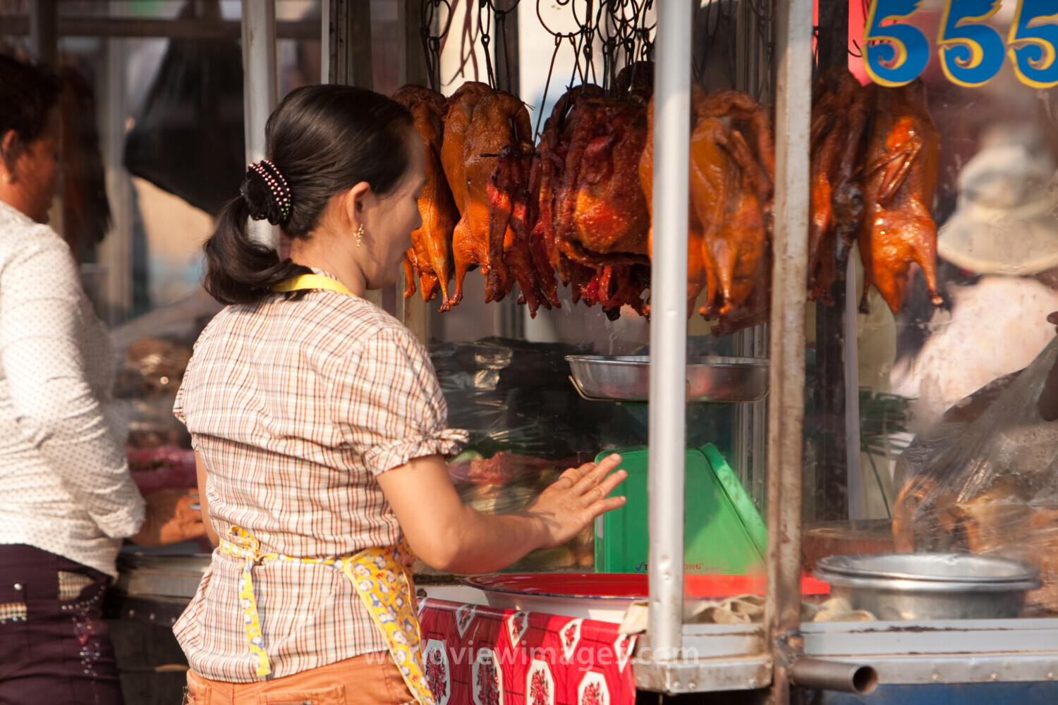 Chicken Vender in Siem Reap