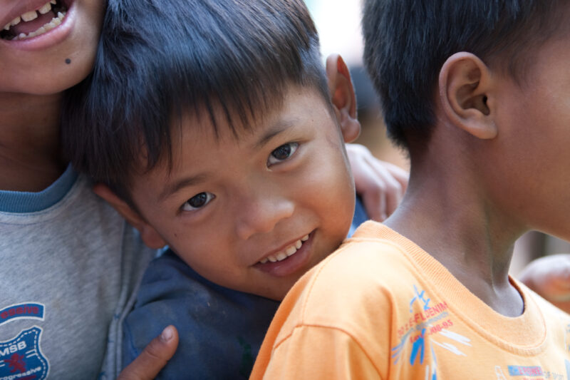 Boy in Cambodia — Stock Image of boy living in poverty in rural Cambodia — Cambodia, child, children, boy, boys