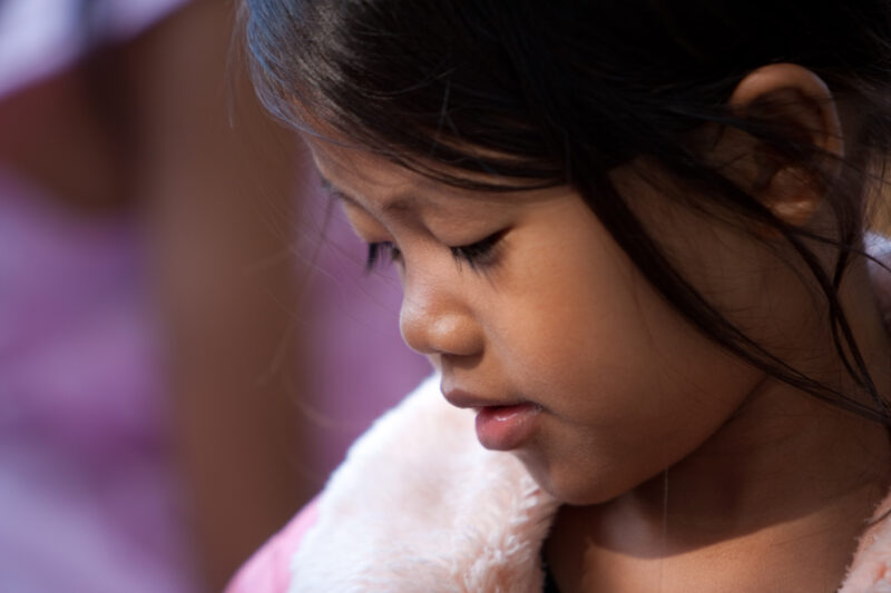 Girl in Cambodia — Stock image of young girl growing up in poverty in rural cambodia — Faces, Cambodia, girl, girls, child