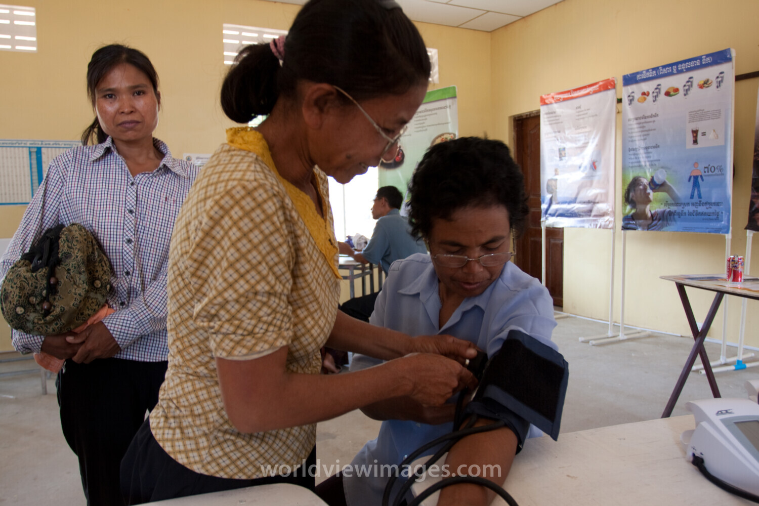 Getting Blood Pressure taken