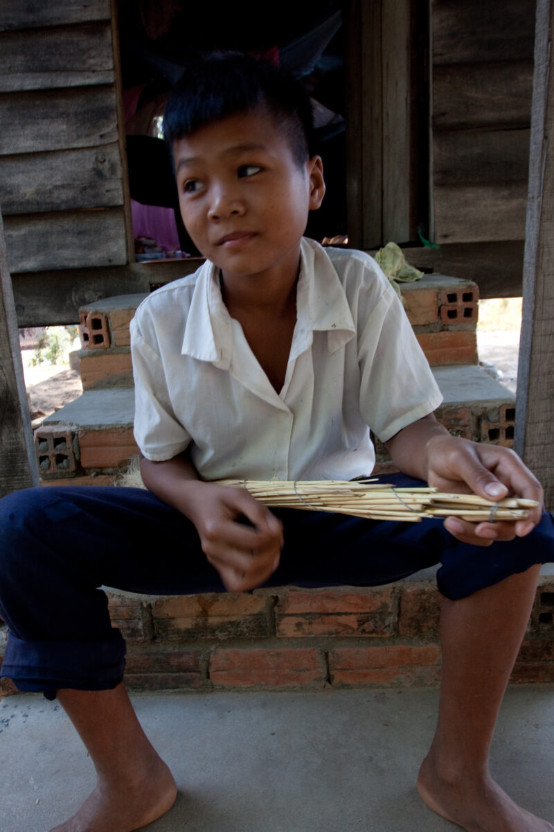 Boy in Cambodia — Boy outside his house in Cambodia — Cambodia, child, boy, boys