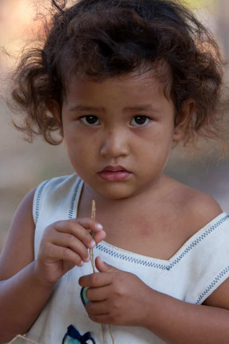 Girl in Cambodia — Stock image of young girl growing up in poverty in rural cambodia — Faces, Cambodia, girl, girls, child