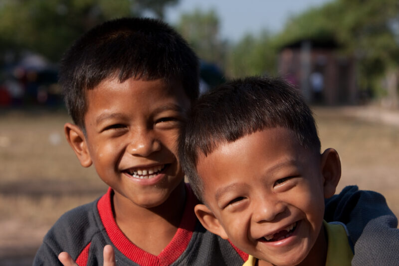 Boy in Cambodia — Stock Image of boy living in poverty in rural Cambodia — Cambodia, child, children, boy, boys