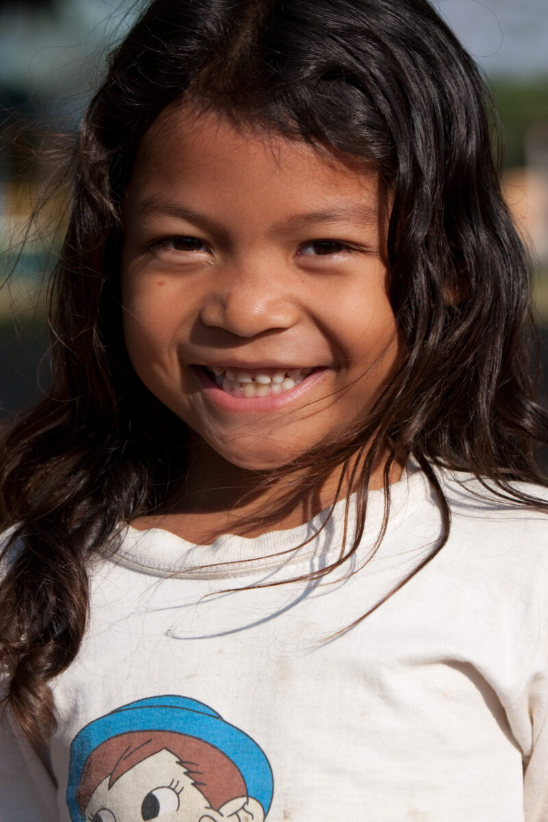 Girl in Cambodia — Stock image of young girl growing up in poverty in rural cambodia — Faces, Cambodia, girl, girls, child