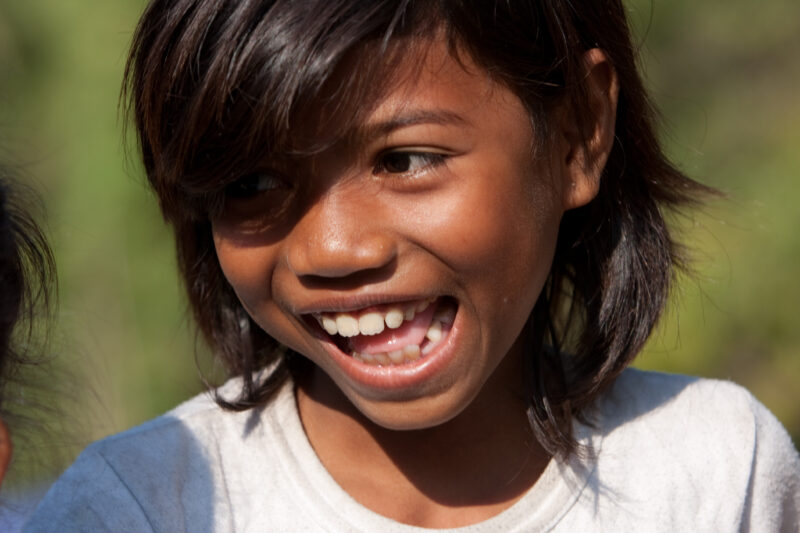 Girl in Cambodia — Stock image of young girl growing up in poverty in rural cambodia — Faces, Cambodia, girl, girls, child